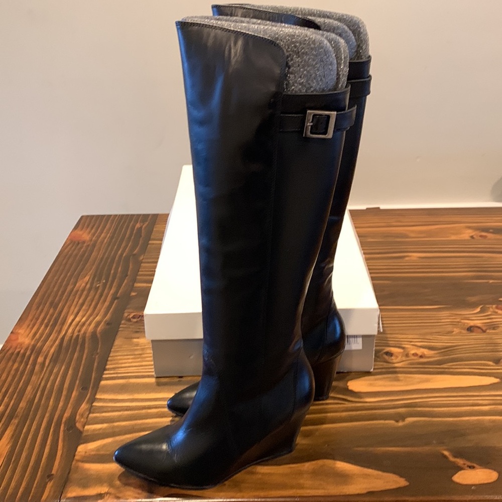 Charles David leather boots